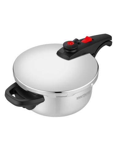 Oala sub presiune inox, Kraft&Dele, 4L, 22 cm, inductie, KD4295 Oala sub presiune inox, Kraft&Dele, 4L, 22 cm, inductie, KD4295