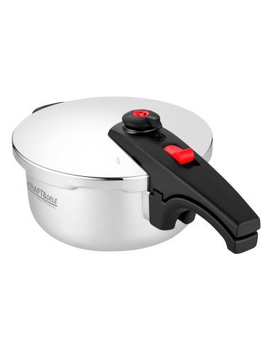 Oala sub presiune inox, Kraft&Dele, 4L, 22 cm, inductie, KD4295 Oala sub presiune inox, Kraft&Dele, 4L, 22 cm, inductie, KD4295