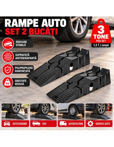 Rampe auto 3 tone set 2 bucati,... Rampe auto 3 tone set 2 bucati,...