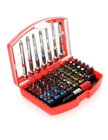 TA1206- Set 56 accesorii, biti, 1/4" 25 mm, 75 mm din CrV TORX Tagred TA1206- Set 56 accesorii, biti, 1/4" 25 mm, 75 mm din CrV TORX Tagred