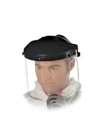 Viziera de protectie OTB - ecran din policarbonat si capac negru RAW-POL - Acasa