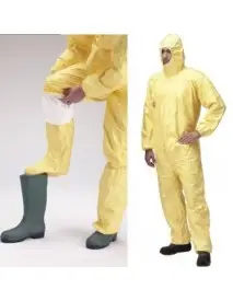 Combinezon de protectie antichimic DUPONT™ TYCHEM® 2000 C + protectie picioare-4072