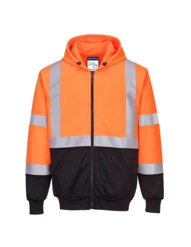 Hanorac Hi-Vis Bicolor B315 cu Fermoar Portwest Hanorac Hi-Vis Bicolor B315 cu Fermoar Portwest