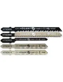 Set de panze pentru ferastrau Hogert HT6D690 5 in 1 Hogert Technik - Cuttere si lame