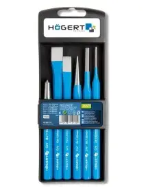 Set 6 buc dalti pentru perforarea materialelor dure HT3B710 Hogert