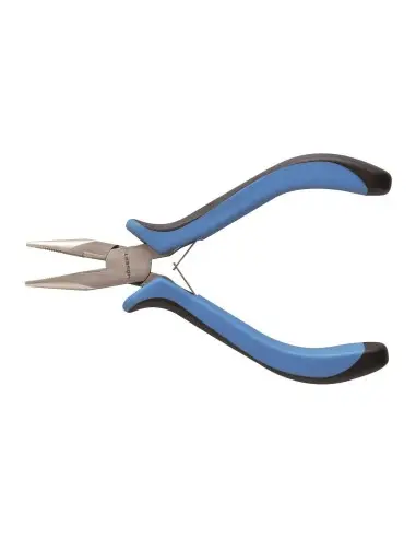 Cleste profesional de precizie, Hogert, cu nas lung, 130 mm, din otel rezistent cu maner bi-material antiderapant Hogert Technik Cleste profesional de precizie, Hogert, cu nas lung, 130 mm, din otel rezistent cu maner bi-material antiderapant Hogert Technik