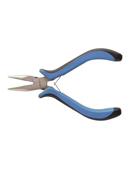 Cleste profesional de precizie, Hogert, cu nas lung, 130 mm, din otel rezistent cu maner bi-material antiderapant Hogert Technik Cleste profesional de precizie, Hogert, cu nas lung, 130 mm, din otel rezistent cu maner bi-material antiderapant Hogert Technik