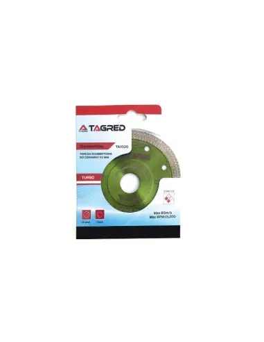 Disc diamantat, Tagred, 115x10x22.23 mm