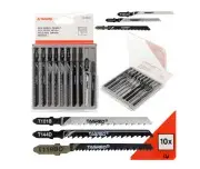 Set 10 lame diferite utilizari pentru ferastraie tip pendular, Tagred