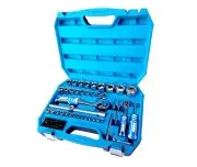 Trusa scule/chei tubulare, Hogert, 1/2 ”, 1/4”, 89 piese