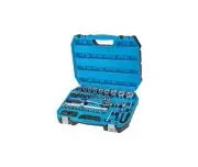 Trusa scule/chei tubulare, Hogert, 1/2 ”, 1/4”, 89 piese