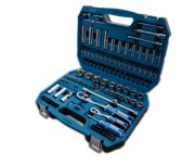 Trusa chei tubulare, Hogert, 1/2 ”, 1/4”, 144 piese