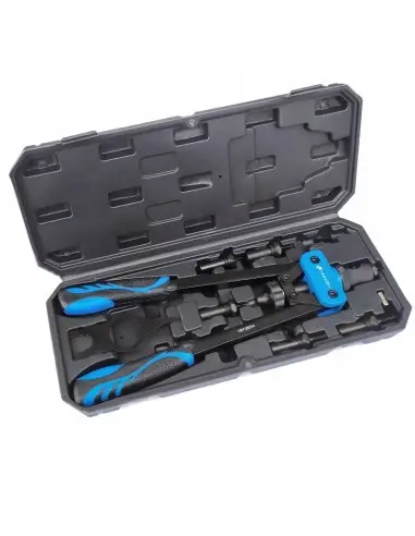 Cleste pop nituri, Hogert, 360 mm, cu 6 piulite nituibile