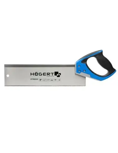 Fierestrau lemn, Hogert, lama 350 mm, dinti 11 TPI pentru taieri rapide si precise.
