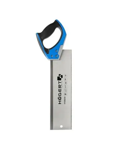 Fierestrau manual lemn, Hogert, lama 350 mm, dinti 11 TPI pentru taieri rapide si precise.