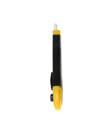Set 1 cutter si 3 lame de rezerva, Kraft&Dele, 18 mm din otel carbon si corp din plastic Set 1 cutter si 3 lame de rezerva, Kraft&Dele, 18 mm din otel carbon si corp din plastic