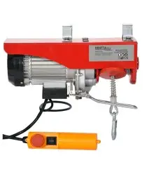 Troliu electric cu cablu, Kraft&Dele, ridicare 125/250 kg, 550W, KD1524