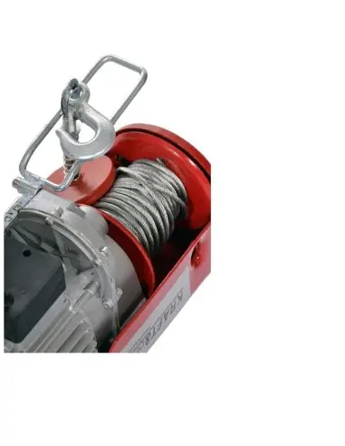 Troliu electric cu cablu, Kraft&Dele, ridicare 125/250 kg, 550W