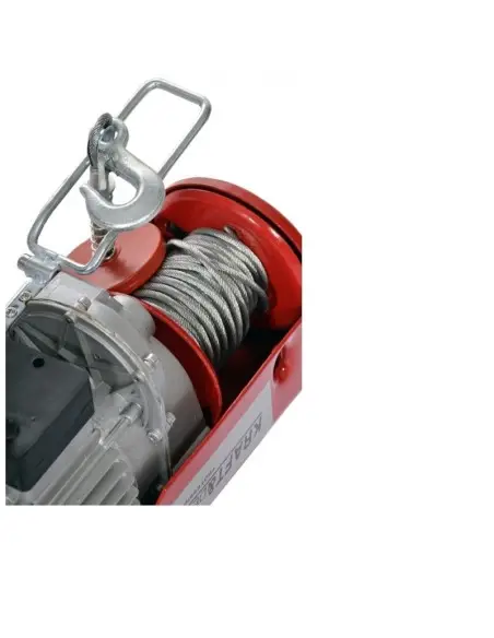 Troliu electric cu cablu, Kraft&Dele, ridicare 125/250 kg, 550W