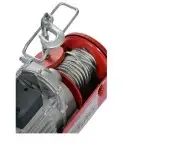 Troliu electric cu cablu, Kraft&Dele, ridicare 125/250 kg, 550W