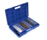 Set 38 perii curatat scaun injectoare si bujii incandescente, realizate din materiale de inalta calitate.