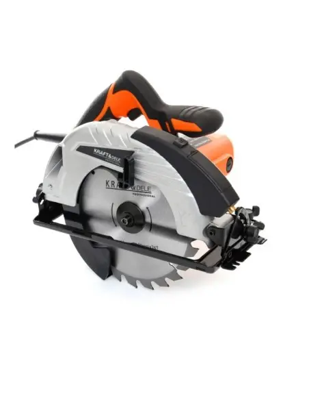 Ferastrau circular cu laser, Kraft&Dele, 2450W, 4900 rpm, 190mm