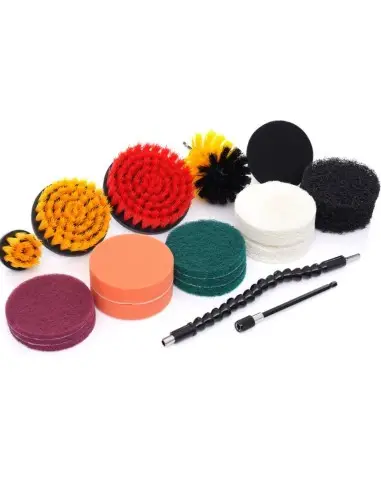 Set perii curatare pentru bormasina, Tagred, 20 piese, 1/4"