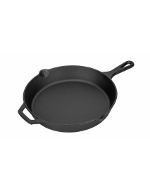 Tigaie din fonta, Kraft&Dele, 31 cm, compatibila inductie si cuptor, KD4415