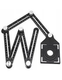 Instrument masurat unghiuri, Kraft&Dele, KD10385, sablon placi ceramice, aluminiu