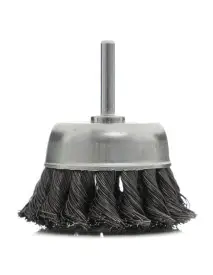 Perie frontala cu stift, Kraft&Dele, 75mm, M6, sarma otelita