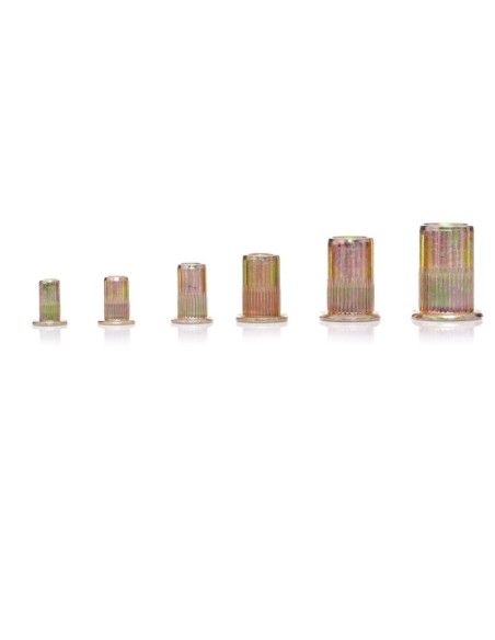 Set 150 piulite nituibile, din otel, M3, M4, M5, M6, M8, M10, Tagred. Set 150 piulite nituibile, din otel, M3, M4, M5, M6, M8, M10, Tagred.
