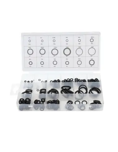 Set 225 garnituri din cauciuc, Tagred, cu 18 dimensiuni diferite intre 3 mm - 22 mm. Set 225 garnituri din cauciuc, Tagred, cu 18 dimensiuni diferite intre 3 mm - 22 mm.