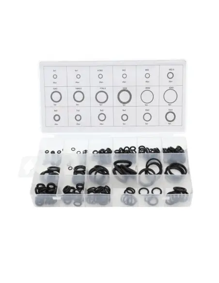Set 225 garnituri din cauciuc, Tagred, cu 18 dimensiuni diferite intre 3 mm - 22 mm. Set 225 garnituri din cauciuc, Tagred, cu 18 dimensiuni diferite intre 3 mm - 22 mm.