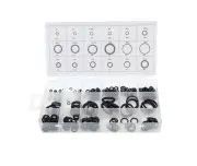 Set 225 garnituri din cauciuc, Tagred, cu 18 dimensiuni diferite intre 3 mm - 22 mm.