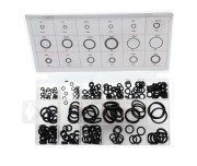 Set 225 garnituri din cauciuc, Tagred, cu 18 dimensiuni diferite intre 3 mm - 22 mm.