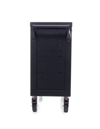Dulap metalic echipat cu scule, profesional, Tagred, mobil, cu 7 sertare si 306 piese.