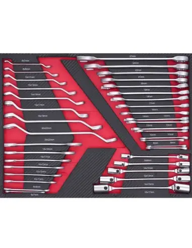 Dulap metalic echipat cu scule, profesional, Tagred, mobil, cu 7 sertare si 306 piese.