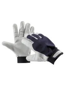 PELICAN BLUE - Manusa din piele de capra