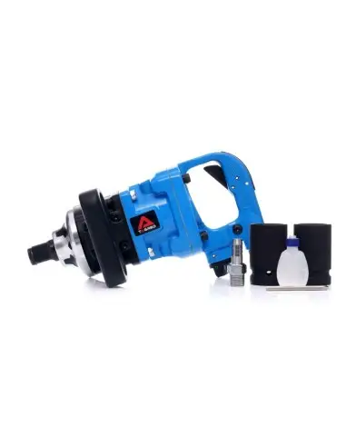 Pistol pneumatic de impact, Tagred, 1", cu conexiune furtun aer de 14 mm si cuplu maxim de 4200 Nm. Pistol pneumatic de impact, Tagred, 1", cu conexiune furtun aer de 14 mm si cuplu maxim de 4200 Nm.
