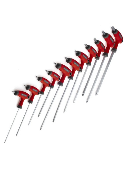 Set chei imbus cu maner "T', Tagred, 2- 10 mm, 11 piese