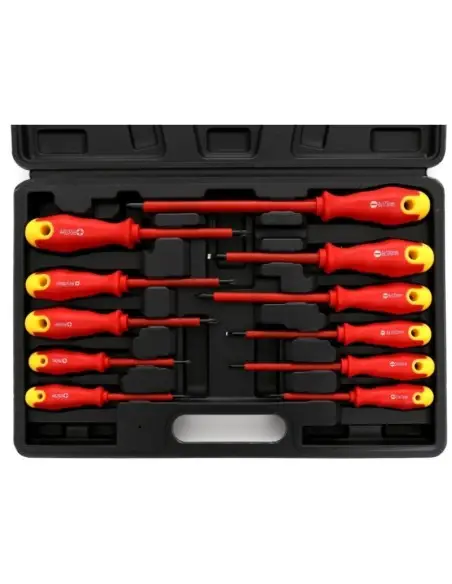 Set 12 surubelnite izolate si magnetice, Tagred, certificate VDE 1000 V.