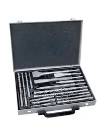 Set 17 burghie si dalti, Extol, SDS PLUS, fabricate din otel de inalta calitate.