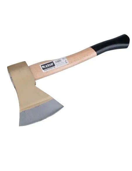 Topor, Extol Craft, cu maner 40 cm, din lemn si lama de otel, 1000g