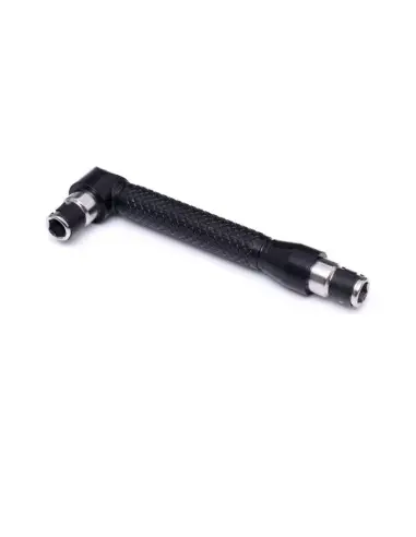 Surubelnita in unghi, pentru biti, Tagred, conexiune 1/4'', cu o lungime de 10.5 cm.
