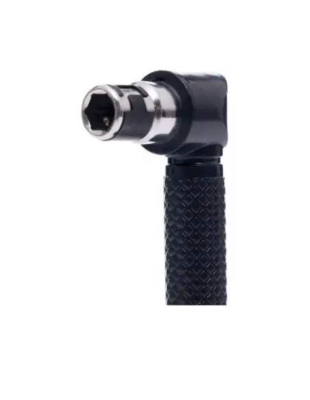 Surubelnita in unghi, pentru biti, Tagred, conexiune 1/4'', cu o lungime de 10.5 cm.