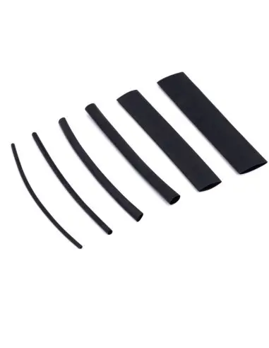 Set tuburi termocontractabile, Tagred, 10 cm, negre, 100 piese