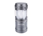 Lanterna LED telescopica, Extol, 75 lm / 25 lm, efect flacara