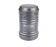 Lanterna LED telescopica, Extol, 75 lm / 25 lm, efect flacara