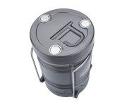 Lanterna LED telescopica, Extol, 75 lm / 25 lm, efect flacara