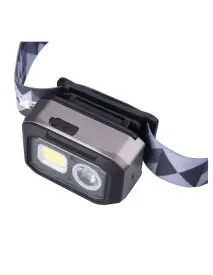 Lanterna frontala, Extol, Dual Power, Li-ion sau AAA, cu senzor IR, LED